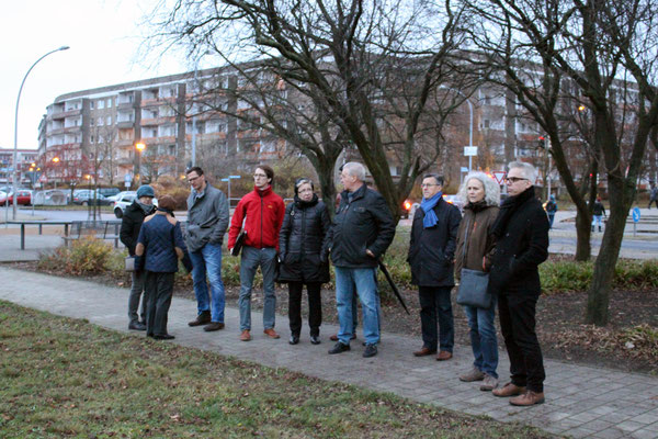 Rundgang mit Daniel Rogge, Sylvia Bretschneider, Manfred Dachner, Michael Stieber uvm.