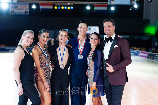 Coaching our students  @Dutch Championship