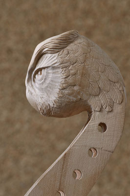 owl, siede view - violworks