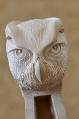 owl, front view - violworks