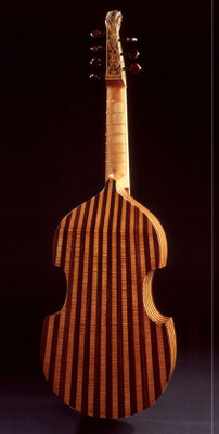 back and sides striped, rosewood and maple with narrow black ebony lines in between - violworks