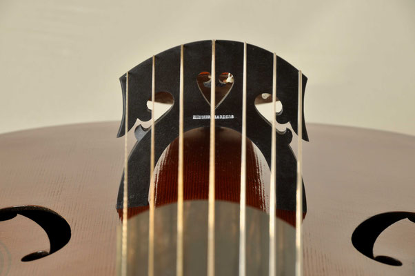 bridge 7 string bass viol - violworks