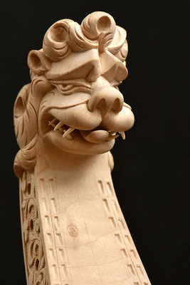 Lion after Gregorius Karpp, detail - violworks