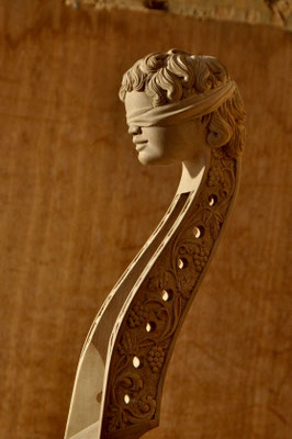 blind folded cupid - violworks