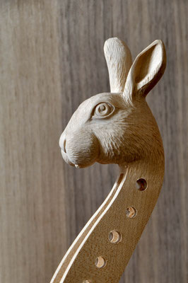 hare, side view - violworks