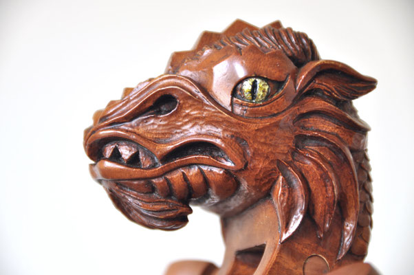 dragon, side view - violworks
