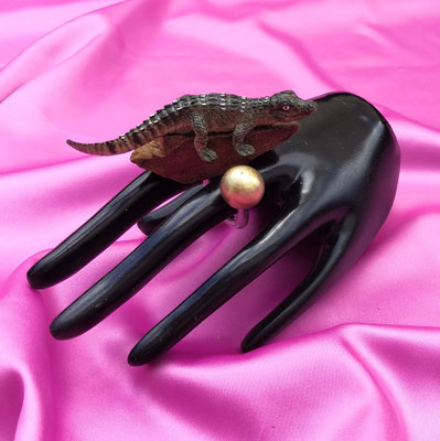 Bild 14, Tierringe  -  Krokodil, 45 €