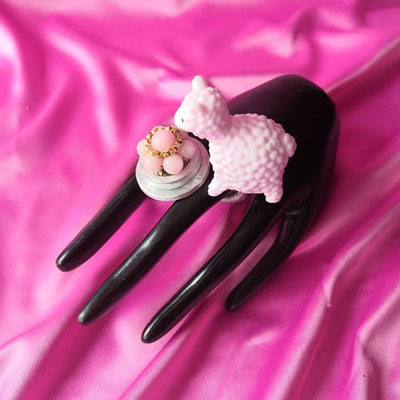 Bild 22, Tierringe  -  rosa Schäfchen, 45 €