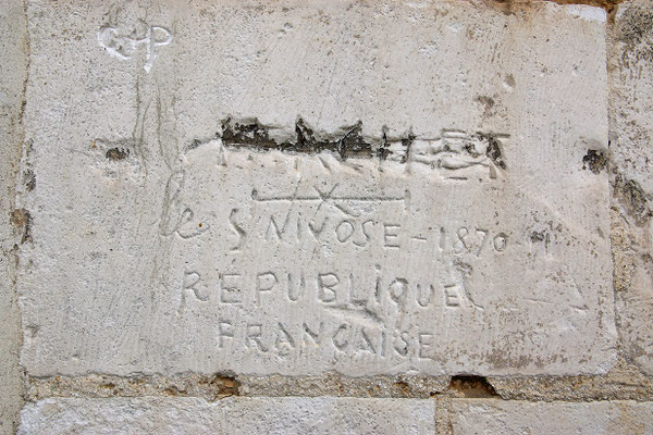 Saint-Remy-sur-Bussy, église Saint-Remi - le 5 nivôse 1870 République française