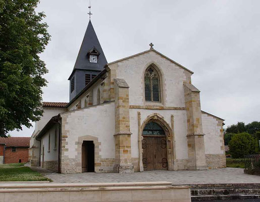 Auve - église Saint Martin - photographie Marcel Gilbaut