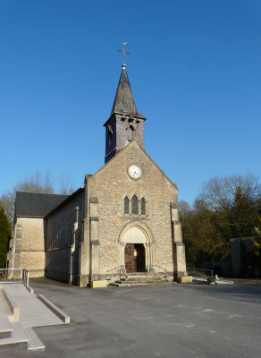 Eglise Saint-Martin de Vouzy, façade