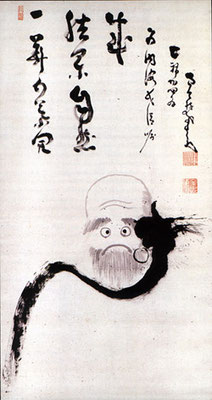 Bodhidharma von Nakahara Nantenbo (1839-1925)