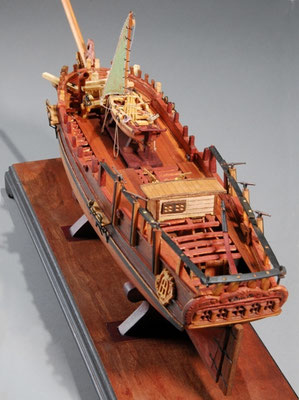 34-30 ハリファックス HALIFAX　　国　籍   nationality     イギリス 建造年  age     1768 縮　尺   scale   1/48 製作方法  scratchbuilt     自作 製 作：堀川　洌　Kiyoshi Horikawa