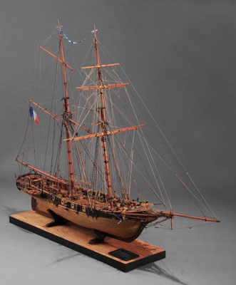 21　ラ・トルネーズ LA TOULONNAISE　　年代：   　1823年  製作者：   堀川　洌  製作期間：1年