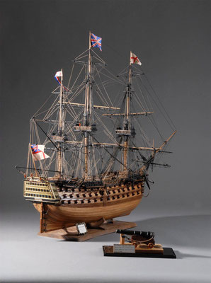 36-34  ビクトリー H.M.S. VICTORY 　1805年  イギリス  1/98   吉橋直之 Naoyuki Yoshihashi（一般）