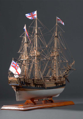 36-31 バウンティー H.M.S. BOUNTY 1784 イギリス 1/64 福本英三 Eizo Fukumoto