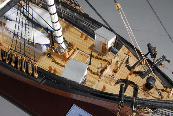 34-38 フライング・フィッシュ 　　FLYING FISH　　国　籍    nationality     アメリカ 建造年    age     1851 縮　尺    scale    1/96 製作方法 kit      キット 製 作：　染谷 文男　Fumio Someya