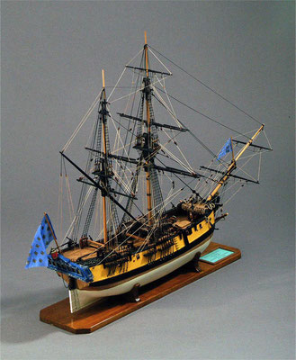 31-06 ボンバルダ BOMBARDA  1680年　フランス  1/80 　　アマティ社 川島壮介　Sosuke Kawashima