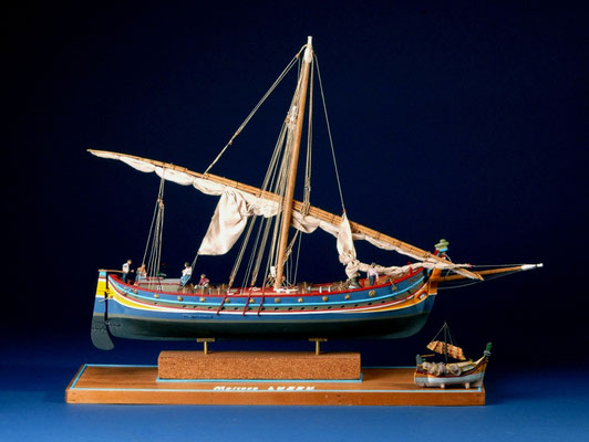31 マルタの貨物船　LEUDO　　年代：    19世紀    船籍：マルタ  縮尺：    1/32    マモリ  製作者：  東　康生  製作期間：８ヶ月