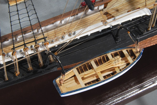 34-38 フライング・フィッシュ 　　FLYING FISH　　国　籍    nationality     アメリカ 建造年    age     1851 縮　尺    scale    1/96 製作方法 kit      キット 製 作：　染谷 文男　Fumio Someya