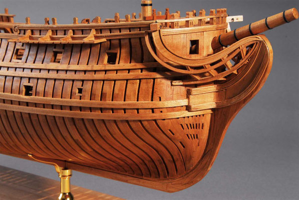 32-8 ル・ブローニュ LE BOULLONGNE　　年代：　　1761年  製作者：   久保田榮一  製作期間：1年6ヶ月
