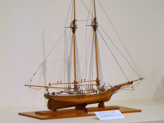 34-40　 フライング・フィッシュ 　　FLYING FISH　　国　籍    nationality     アメリカ 建造年    age     1860 縮　尺    scale    1/50 製作方法 kit   キット 製 作： 中山 良夫　Yoshio Nakayama