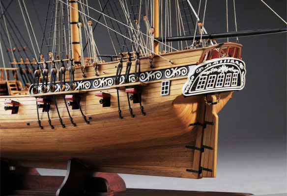 32-18 ル・トナン LE TONNANT　　年代：   　1793年  製作者：   高橋　宏  製作期間：1年3ヶ月