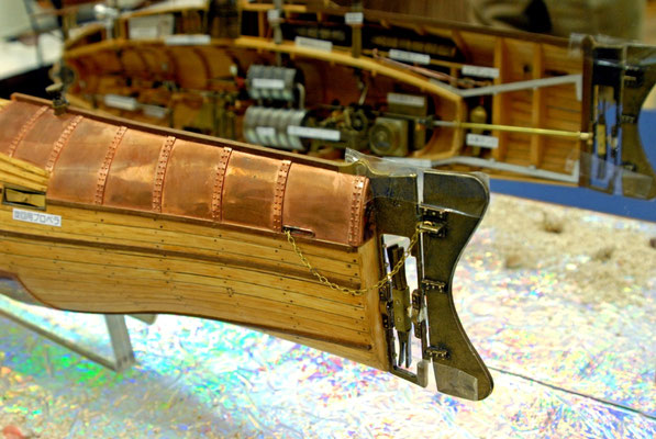 43    イクティネオ　二世    ICTINEO　Ⅱ  年代：   1800    船籍：スペイン  縮尺：   1/24　　アンフォラ・モデル   製作者： 関口正巳  製作期間：  2年