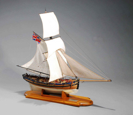 32-15 アラート H.M.Cutter ALERT　　年代：     1777年  製作者：   川島壯介  製作期間：1年