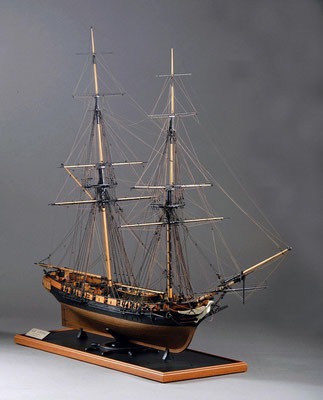 30-14 ル・シーニュ  LE CYGNE　1806　フランス 1/48　スクラッチビルト  中園 利孝　Toshitaka Nakazono