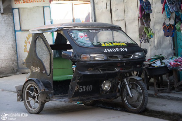 Tricycles in el Nido |aroundtheworldstepbystep.com