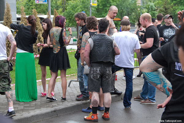 Tattoo convention in Moskau 2013. 6-я интернациональная Московская тату конвенция 2013.