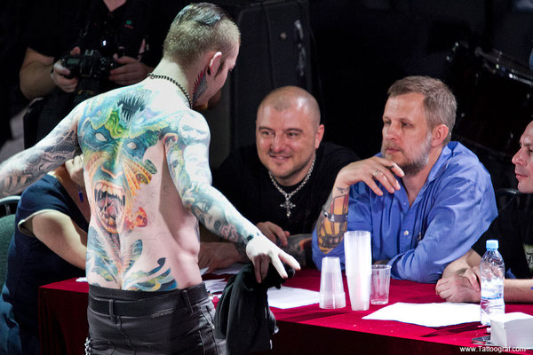 Tattoo convention in Moskau 2013. 6-я интернациональная Московская тату конвенция 2013.