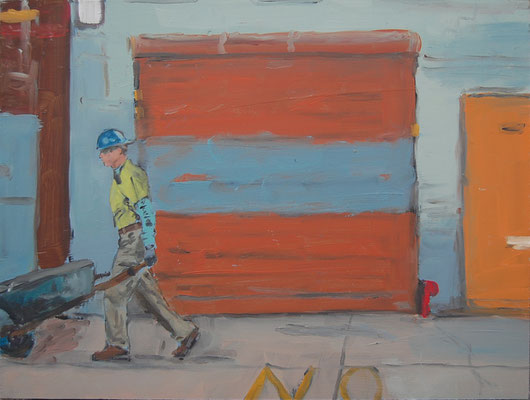 Chelsea (Suite Lane), 2011, Öl auf Holz, 30cm X 40cm, Privatbesitz