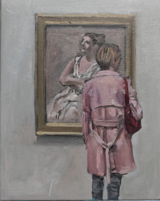 Karen I, 2020, Öl auf Leinwand, 50 X 40cm