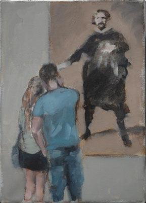 Diego, 2015, Öl auf Leinwand, 25cm X 20cm, Privatbesitz