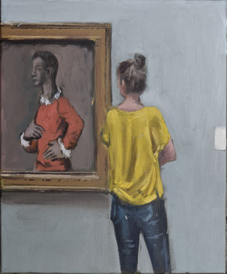 MET PI, 2018, Öl auf Leinwand, 60cm X 50cm, Privatbesitz