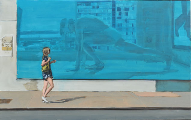 Giant, 2022, Öl auf Leinwand, 120 x 190xm