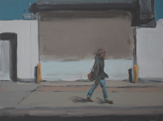 Elise I, 2016, Öl auf Holz, 30cm X 40cm