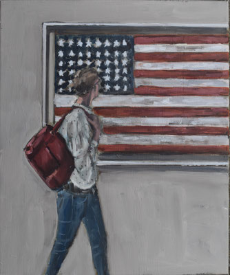 MOMA J, 2018, Öl auf Leinwand, 60cm X 50cm