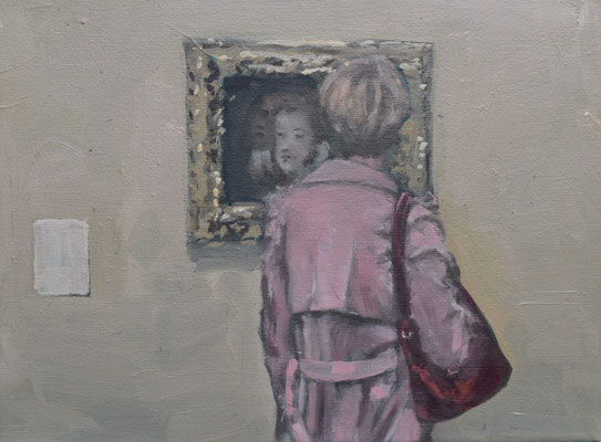 Karen, 2020, Öl auf Leinwand, 30 X 40cm