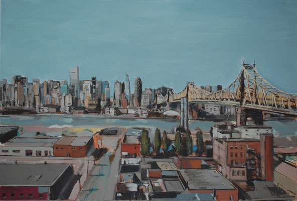 QueensManhattan, 2016, 120cm X 180cm, Privatbesitz