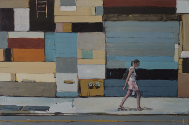 Chelsea-Girls, 2012, Öl auf Leinwand, 120cm X 180cm