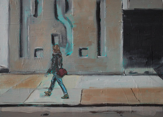 Elise III, 2016, Öl auf Holz, 30cm X 40cm