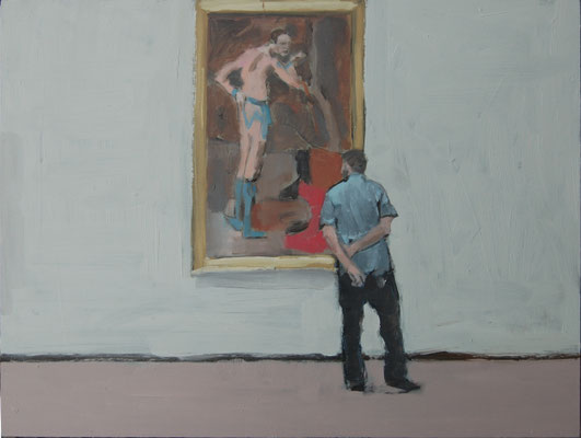 Picasso(Met), 2012, Öl auf Holz, 30cm X 40cm, Privatbesitz
