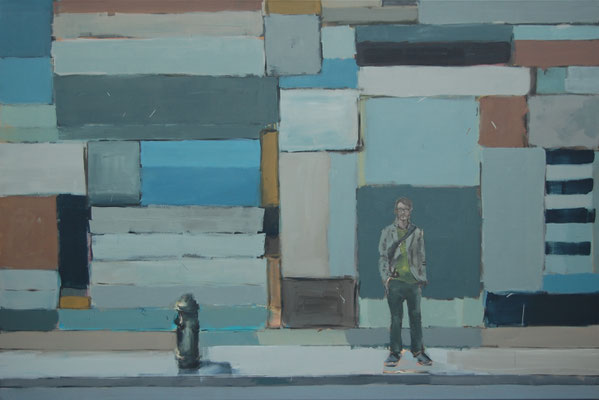 Soho, 2012, Öl auf Leinwand, 120cm X 180cm, Privatbesitz
