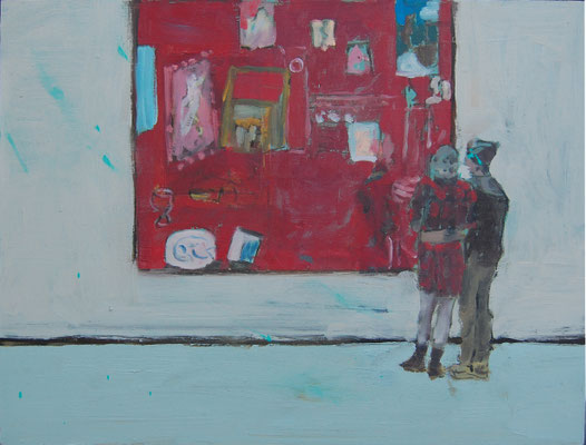 Henry, 2012, Öl auf Holz, 30cm X 40cm, Privatbesitz