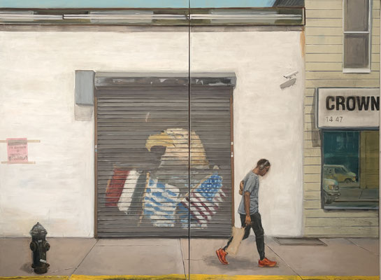 The Crown, 2026, Öl auf Leinwand, 180 X 240cm