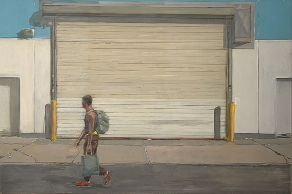 Passing, 2026, Öl auf Leinwand, 120 x 180cm
