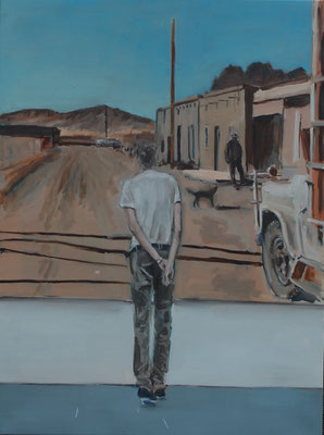 Texas, 2017, Öl auf Leinwand, 120cm X 90cm